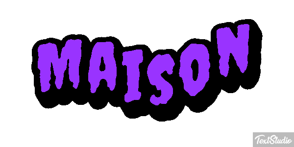 Maison Текстовый эффект