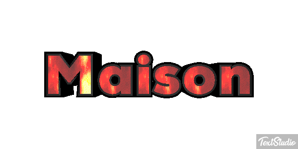 Maison Текстовый эффект