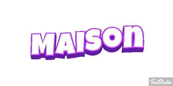 Maison Текстовый эффект