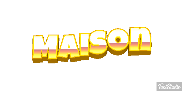 Maison Текстовый эффект