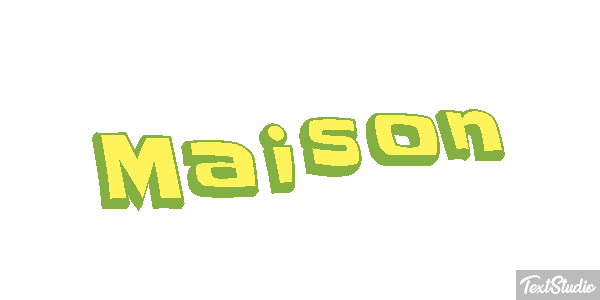 Maison Текстовый эффект