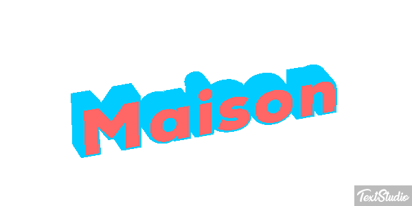 Maison Текстовый эффект