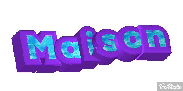 Maison Текстовый эффект