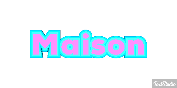Maison Текстовый эффект