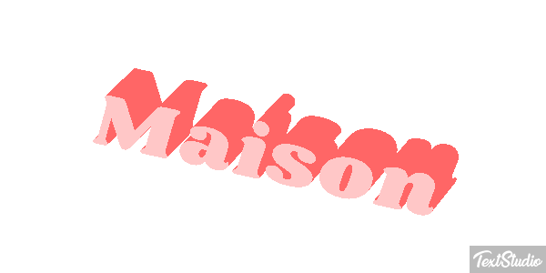 Maison Текстовый эффект