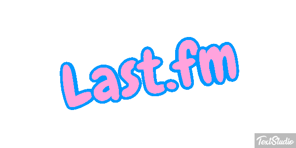 Last.fm Efecto de texto