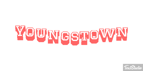 Youngstown Effet de texte