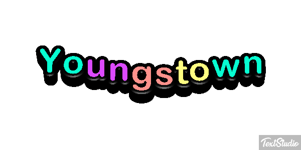 Youngstown Effet de texte