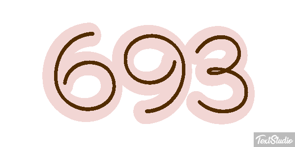 693 テキスト効果