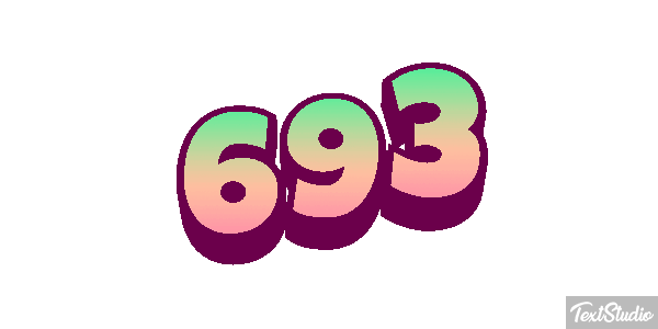 693 テキスト効果