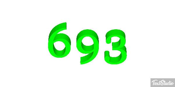 693 テキスト効果