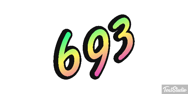 693 テキスト効果