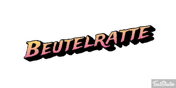 Beutelratte Efecto de texto