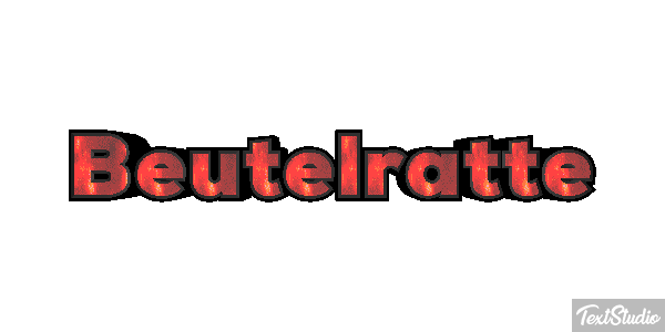 Beutelratte Efecto de texto