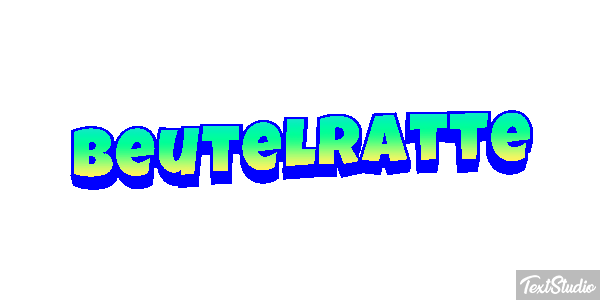 Beutelratte Efecto de texto