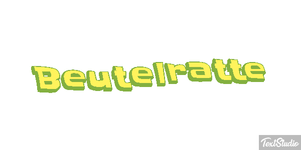 Beutelratte Efecto de texto
