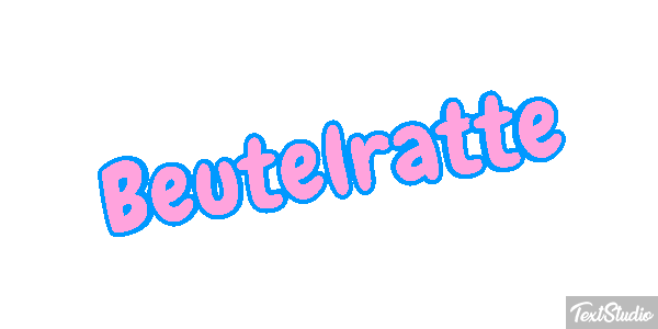 Beutelratte Efecto de texto