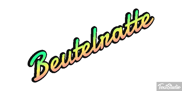 Beutelratte Efecto de texto