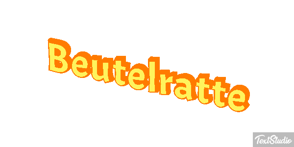 Beutelratte Efecto de texto