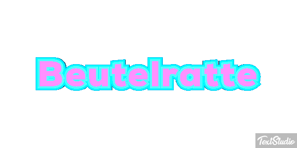 Beutelratte Efecto de texto