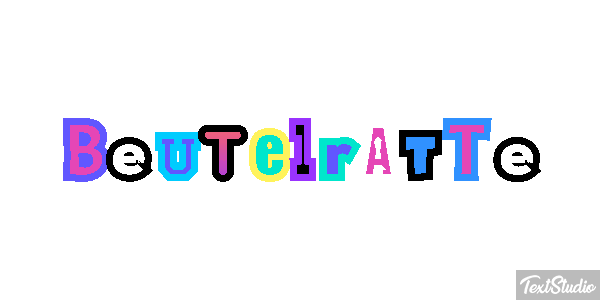 Beutelratte Efecto de texto