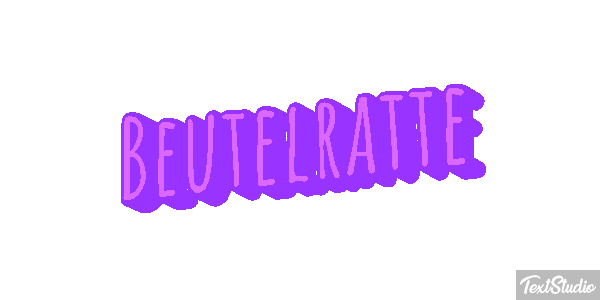 Beutelratte Efecto de texto