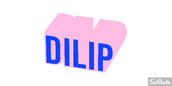 Dilip Text effect