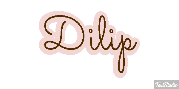 Dilip Text effect