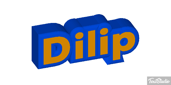 Dilip Text effect