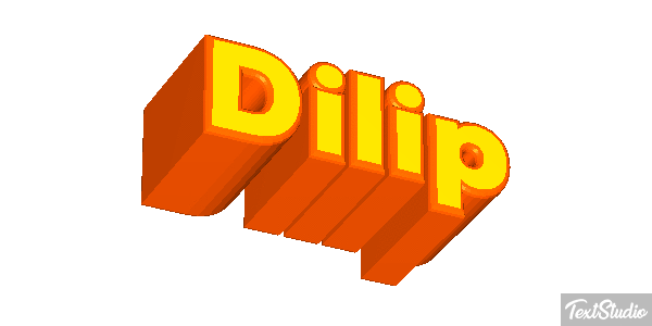 Dilip Text effect
