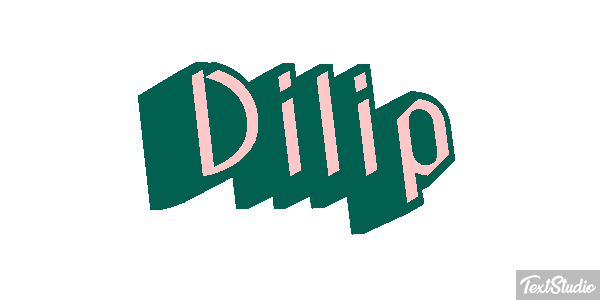 Dilip Text effect