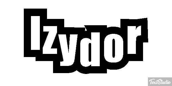 Izydor Efecto de texto