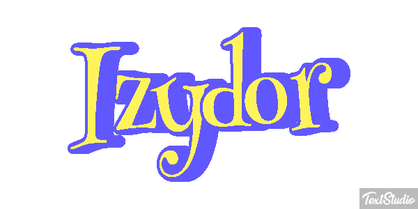 Izydor Efecto de texto
