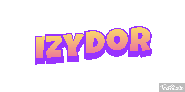 Izydor Efecto de texto