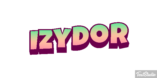 Izydor Efecto de texto