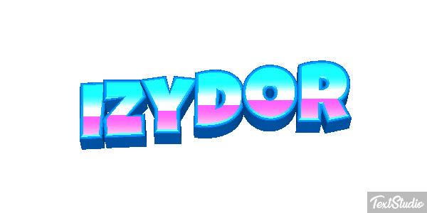 Izydor Efecto de texto