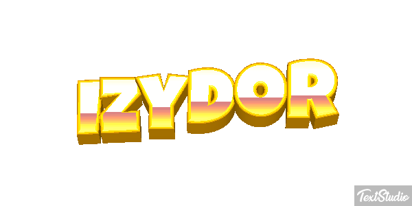 Izydor Efecto de texto