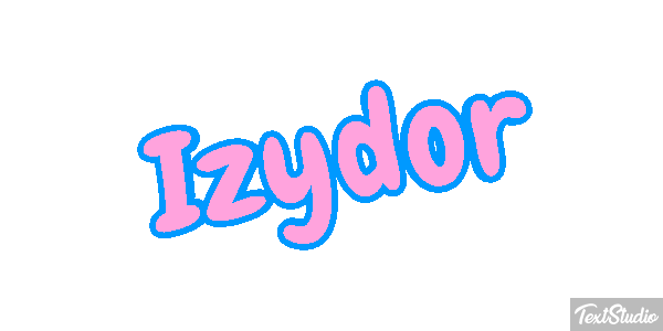 Izydor Efecto de texto