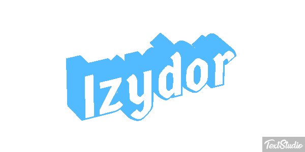 Izydor Efecto de texto