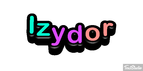 Izydor Efecto de texto