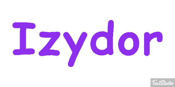 Izydor Efecto de texto