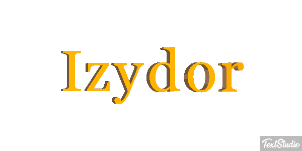 Izydor Efecto de texto