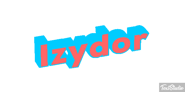 Izydor Efecto de texto