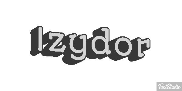 Izydor Efecto de texto