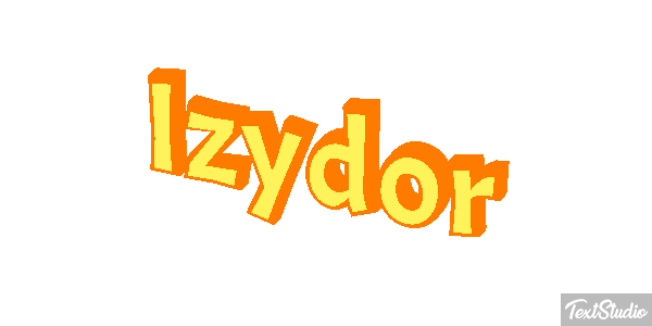 Izydor Efecto de texto