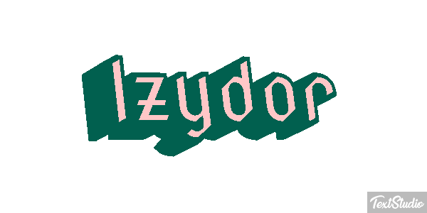 Izydor Efecto de texto