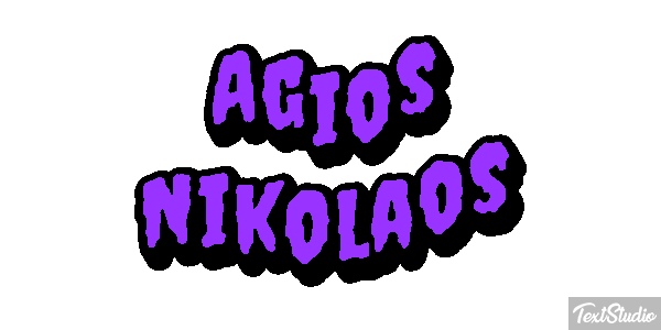 Agios Nikolaos Effetto testo