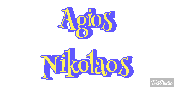 Agios Nikolaos Effetto testo