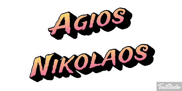 Agios Nikolaos Effetto testo