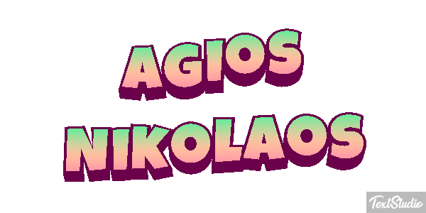 Agios Nikolaos Effetto testo